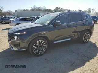 2022 Hyundai Santa Fe Calligraphy with VIN 5NMS54AL4NH389713, listed as a Copart auction lot 48257505 with 26,970 mi miles and Salvage Title. Bid and sale history available at carsss.com. Image 1.