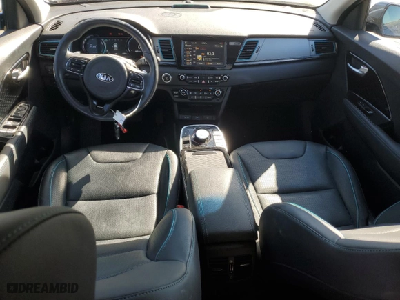 2019 Kia Niro EV EX Premium with VIN KNDCE3LG3K5015431, listed as a Copart auction lot 77148064 with 24,942 mi miles and Salvage Title. Bid and sale history available at carsss.com. Image 8.