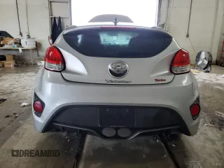 2014 Hyundai Veloster Turbo with VIN KMHTC6AE3EU183570, listed as a Copart auction lot 51014085 with 110,139 mi miles and Clean title. Bid and sale history available at DreamBid. Image 6.