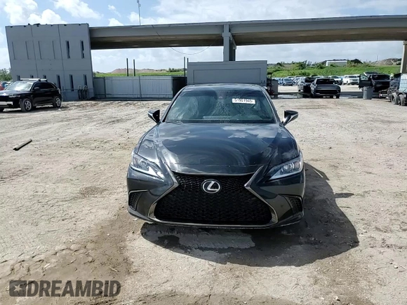 2020 Lexus ES 350 F Sport with VIN 58AGZ1B15LU079327, listed as a Copart auction lot 51901945 with 85,505 mi miles and Non repairable. Bid and sale history available at DreamBid. Image 13.