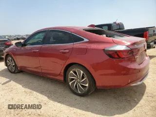 2022 Honda Insight Touring z VIN 19XZE4F95NE002847, wystawiony jako Copart lot #51352875 z przebiegiem 53 229 mil mil oraz Czysty tytuł • Clean title. Historia ofert i sprzedaży dostępna na DreamBid. Obrazek 2.