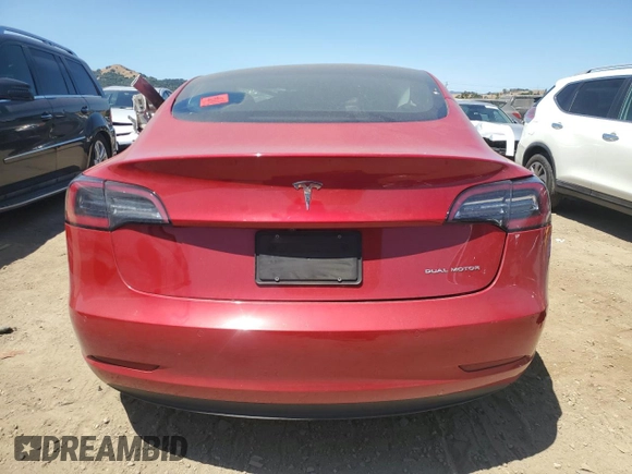 2022 Tesla Model 3 Long Range z VIN 5YJ3E1EB9NF357314, wystawiony jako Copart lot #61461405 z przebiegiem 39 506 mil mil oraz Czysty tytuł • Clean title. Historia ofert i sprzedaży dostępna na DreamBid. Obrazek 6.