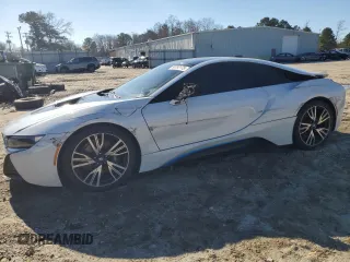 2016 BMW i8 with VIN WBY2Z2C51GV676132, listed as a Copart auction lot 88792175 with 73,359 mi miles and Salvage Title. Bid and sale history available at carsss.com. Image 1.