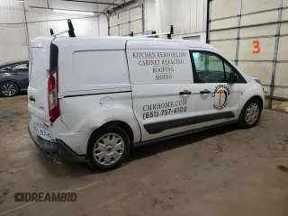 2015 Ford Transit Connect XLT with VIN NM0LS7F78F1179862, listed as a Copart auction lot 88513525 with 85,360 mi miles and Salvage title. Bid and sale history available at DreamBid. Image 3.