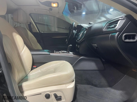 2014 Maserati Ghibli S Q4 with VIN ZAM57RTA9E1112724, listed as a Copart auction lot 53585485 with 45,525 mi miles and Salvage Title. Bid and sale history available at carsss.com. Image 5.
