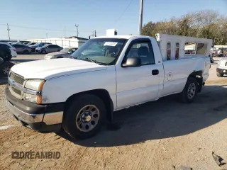 2005 Chevrolet Silverado 1500 Work Truck with VIN 1GCEC14V45Z233374, listed as a Copart auction lot 73718324 with 201,140 mi miles and Salvage title. Bid and sale history available at DreamBid. Image 1.