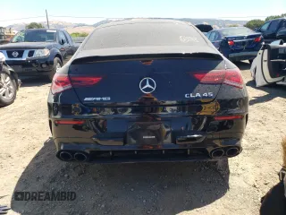 2021 Mercedes-Benz CLA 45 AMG with VIN W1K5J5DB6MN203498, listed as a Copart auction lot 61161904 with 48,058 mi miles and Salvage Title. Bid and sale history available at DreamBid. Image 6.