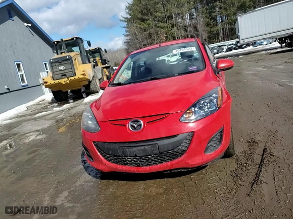 2013 Mazda Mazda2 Sport with VIN JM1DE1KZ5D0153970, listed as a Copart auction lot 46494525 with 98,855 mi miles and Salvage Title. Bid and sale history available at carsss.com. Image 11.
