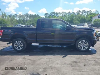 2018 Ford F-150 XL with VIN 1FTEX1EP4JFE00607, listed as a IAAI auction lot 42258768 with 89,273 mi miles and . Bid and sale history available at DreamBid. Image 13.