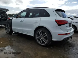 2015 Audi SQ5 Premium Plus with VIN WA1CGAFP6FA051633, listed as a Copart auction lot 50214715 with 136,965 mi miles and Salvage Title. Bid and sale history available at carsss.com. Image 2.