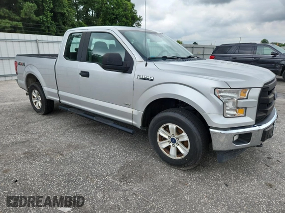 2017 Ford F-150 XL with VIN 1FTEX1EP4HFB61943, listed as a Copart auction lot 64372805 with 335,193 mi miles and Clean title. Bid and sale history available at DreamBid. Image 4.