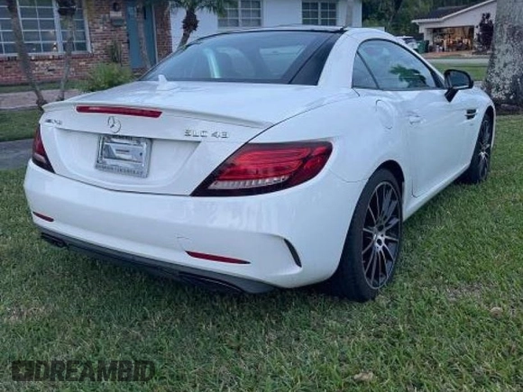 2017 Mercedes-Benz SLC 43 AMG с VIN WDDPK6GA2HF135327, выставлен на аукционе Copart как лот 80170234 с пробегом 34 218 миль миль и Чистый • Clean title. История ставок и продаж доступна на DreamBid. Изображение 4.