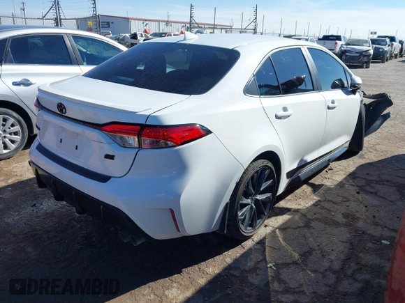 2024 Toyota Corolla SE with VIN 5YFS4MCE0RP178487, listed as a IAAI auction lot 41407176 with 35,087 mi miles and . Bid and sale history available at DreamBid. Image 4.