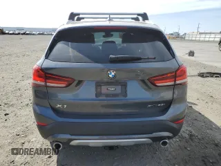 2021 BMW X1 xDrive28i with VIN WBXJG9C09M5U35384, listed as a Copart auction lot 53381575 with 46,736 mi miles and Salvage Title. Bid and sale history available at carsss.com. Image 6.