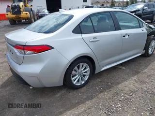 2025 Toyota Corolla LE with VIN 5YFB4MDE2SP244963, listed as a IAAI auction lot 42018744 with 5,459 mi miles. Bid and sale history available at carsss.com. Image 4.
