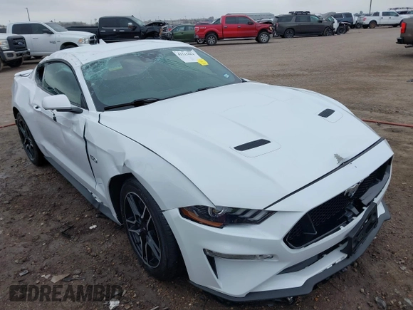 2022 Ford Mustang GT with VIN 1FA6P8CF5N5106237, listed as a IAAI auction lot 41515084 with 31,498 mi miles. Bid and sale history available at carsss.com. Image 6.