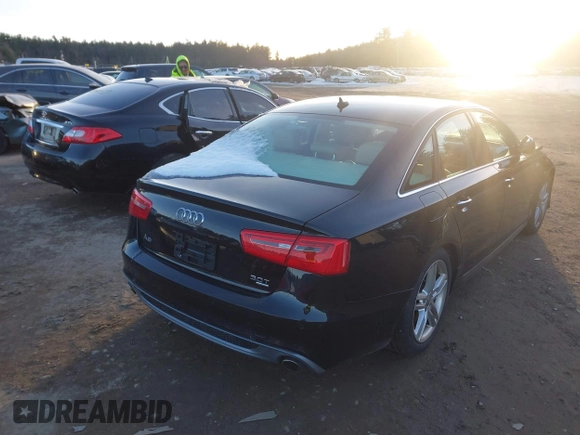 2012 Audi A6 Prestige z VIN WAUHGAFC0CN076036, wystawiony jako IAAI lot #41409687 z przebiegiem 54 601 mil mil oraz . Historia ofert i sprzedaży dostępna na DreamBid. Obrazek 4.