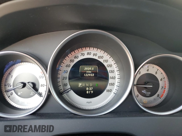 2014 Mercedes-Benz C C 250 Sport with VIN WDDGF4HBXEA955843, listed as a Copart auction lot 54499075 with 122,933 mi miles and Salvage Title. Bid and sale history available at carsss.com. Image 9.