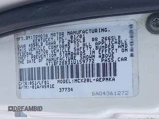 2001 Toyota Avalon XL z VIN 4T1BF28B31U159772, wystawiony jako IAAI lot #41622587 z przebiegiem 175 456 mil mil oraz . Historia ofert i sprzedaży dostępna na DreamBid. Obrazek 9.