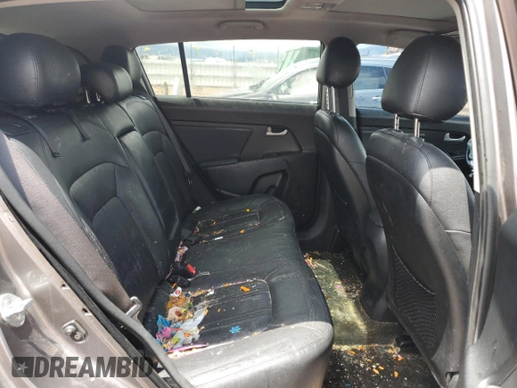 2013 Kia Sportage EX with VIN KNDPCCA25D7402214, listed as a Copart auction lot 60106115 with 146,369 mi miles and Salvage title. Bid and sale history available at DreamBid. Image 10.