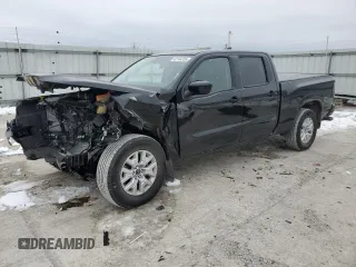 2024 Nissan Frontier SV with VIN 1N6ED1FK8RN660891, listed as a Copart auction lot 42144235 with 2,569 mi miles and Salvage title. Bid and sale history available at DreamBid. Image 1.