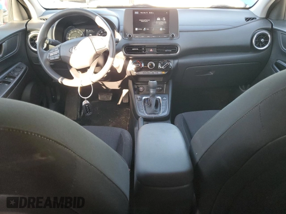 2022 Hyundai Kona SEL with VIN KM8K6CAB2NU901746, listed as a Copart auction lot 48111325 with 35,367 mi miles and Salvage Title. Bid and sale history available at DreamBid. Image 8.
