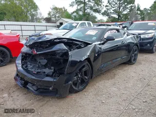 2019 Chevrolet Camaro 1SS with VIN 1G1FF1R78K0154918, listed as a IAAI auction lot 41829877 with 65,810 mi miles. Bid and sale history available at carsss.com. Image 2.