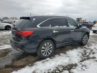 2015 Acura MDX Technology z VIN 5FRYD4H66FB029339, wystawiony jako Copart lot #85074004 z przebiegiem 152 589 mil mil oraz Szkoda całkowita • Salvage title. Historia ofert i sprzedaży dostępna na DreamBid. Obrazek 3.