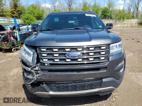 2017 Ford Explorer XLT with VIN 1FM5K8D89HGA68486, listed as a Copart auction lot 48951465 with 133,578 mi miles and Clean Title. Bid and sale history available at DreamBid. Image 5.