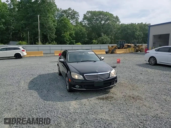 2009 Mercedes-Benz C 300 Sport with VIN WDDGF81X39F250355, listed as a Copart auction lot 59863925 with 137,654 mi miles and Salvage title. Bid and sale history available at DreamBid. Image 13.