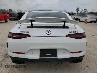 2024 Mercedes-Benz AMG GT 53 с VIN W1K7X6BB8RV000216, выставлен на аукционе Copart как лот 48496305 с пробегом 7 421 миль миль и Списание • Salvage title. История ставок и продаж доступна на DreamBid. Изображение 6.