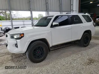 2023 Toyota 4Runner SR5 Premium with VIN JTENU5JR5P6156784, listed as a Copart auction lot 52301595 with 25,365 mi miles and Salvage title. Bid and sale history available at DreamBid. Image 1.
