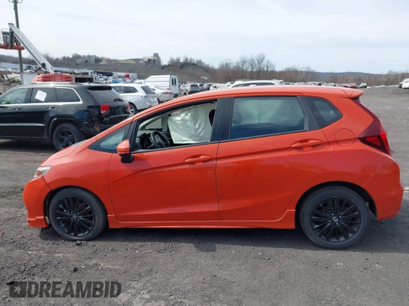2018 Honda Fit Sport with VIN 3HGGK5G69JM725094, listed as a IAAI auction lot 41833358 with 80,293 mi miles and . Bid and sale history available at DreamBid. Image 14.