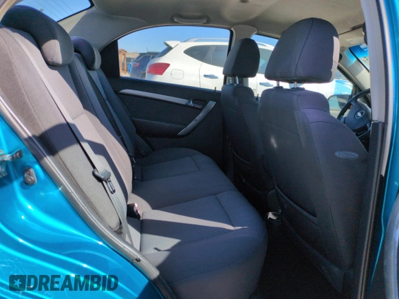 2009 Chevrolet Aveo 1LT z VIN KL1TD56E89B632383, wystawiony jako Copart lot #50611115 z przebiegiem 117 109 mil mil oraz Szkoda całkowita • Salvage title. Historia ofert i sprzedaży dostępna na DreamBid. Obrazek 10.