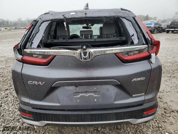2020 Honda CR-V Touring with VIN 2HKRW2H90LH659224, listed as a Copart auction lot 51845435 with 50,126 mi miles and Salvage Title. Bid and sale history available at carsss.com. Image 6.
