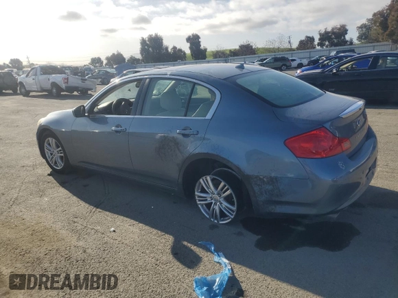 2010 Infiniti G37 Sedan Journey with VIN JN1CV6AP6AM408674, listed as a Copart auction lot 51448625 with Not Provided miles and Salvage Title. Bid and sale history available at carsss.com. Image 2.