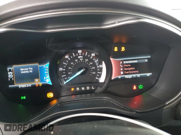 2019 Ford Fusion Hybrid SE with VIN 3FA6P0LU7KR137787, listed as a Copart auction lot 48814055 with 67,925 mi miles and Salvage Title. Bid and sale history available at carsss.com. Image 9.