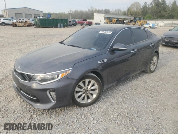 2018 Kia Optima LX with VIN 5XXGT4L34JG243460, listed as a Copart auction lot 49686945 with 136,404 mi miles and Salvage Title. Bid and sale history available at DreamBid. Image 1.
