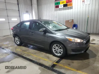 2017 Ford Focus SE with VIN 1FADP3FE9HL281457, listed as a Copart auction lot 53134295 with 48,633 mi miles and Salvage Title. Bid and sale history available at carsss.com. Image 4.