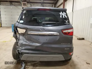 2018 Ford EcoSport Titanium z VIN MAJ6P1WL3JC247791, wystawiony jako Copart lot #46107425 z przebiegiem 54 459 mil mil oraz Szkoda całkowita • Salvage title. Historia ofert i sprzedaży dostępna na DreamBid. Obrazek 6.