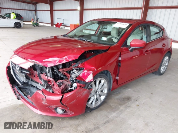 2014 Mazda 3 S Grand Touring with VIN JM1BM1M38E1200696, listed as a IAAI auction lot 41906426 with 50,048 mi miles and . Bid and sale history available at DreamBid. Image 17.