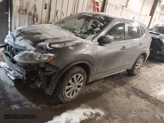 2019 Nissan Rogue SV with VIN KNMAT2MVXKP500593, listed as a IAAI auction lot 41355913 with 105,211 mi miles. Bid and sale history available at carsss.com. Image 17.