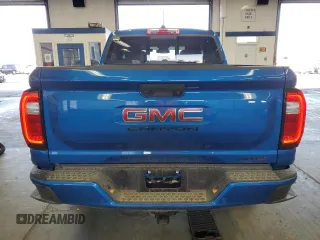 2024 GMC Canyon 4WD AT4 with VIN 1GTP6DEK3R1114273, listed as a Copart auction lot 71103464 with 5,549 mi miles and Salvage Title. Bid and sale history available at carsss.com. Image 6.
