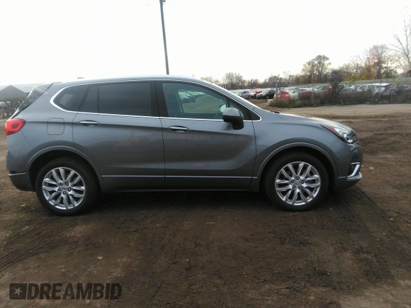 2019 Buick Envision Premium with VIN LRBFX3SX6KD008390, listed as a IAAI auction lot 40948209 with 16,545 mi miles and . Bid and sale history available at carsss.com. Image 13.