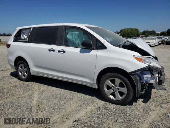 2017 Toyota Sienna L z VIN 5TDZZ3DC7HS881839, wystawiony jako Copart lot #42113965 z przebiegiem 73 828 mil mil oraz Szkoda całkowita • Salvage title. Historia ofert i sprzedaży dostępna na DreamBid. Obrazek 4.