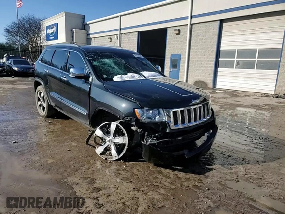 2013 Jeep Grand Cherokee Overland with VIN 1C4RJFCT5DC640710, listed as a Copart auction lot 41474875 with 223,668 mi miles and Clean Title. Bid and sale history available at carsss.com. Image 11.