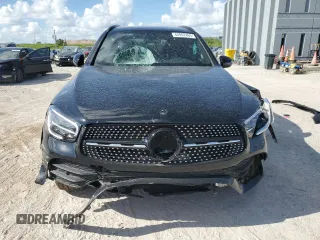 2021 Mercedes-Benz GLC 300 with VIN W1N0G8DB9MV302054, listed as a Copart auction lot 60962465 with 26,709 mi miles and Salvage title. Bid and sale history available at DreamBid. Image 5.