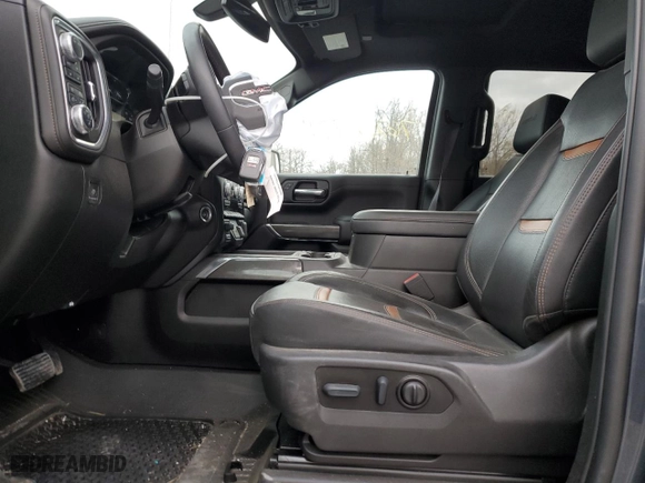 2022 GMC Sierra 1500 Limited AT4 with VIN 1GTP9EEL2NZ220098, listed as a Copart auction lot 79571944 with 56,137 mi miles and Non Repairable. Bid and sale history available at carsss.com. Image 7.