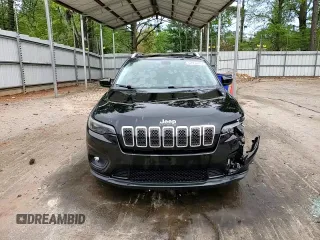 2019 Jeep Cherokee Latitude with VIN 1C4PJMCXXKD432988, listed as a Copart auction lot 52958215 with 65,585 mi miles and Salvage title. Bid and sale history available at DreamBid. Image 14.