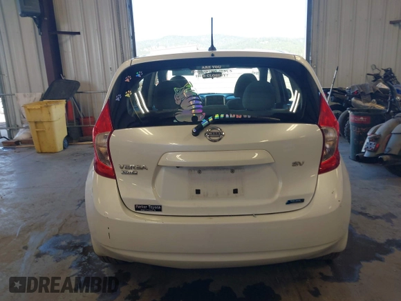 2014 Nissan Note S with VIN 3N1CE2CPXEL435169, listed as a IAAI auction lot 42124608 with 125,555 mi miles and . Bid and sale history available at DreamBid. Image 17.